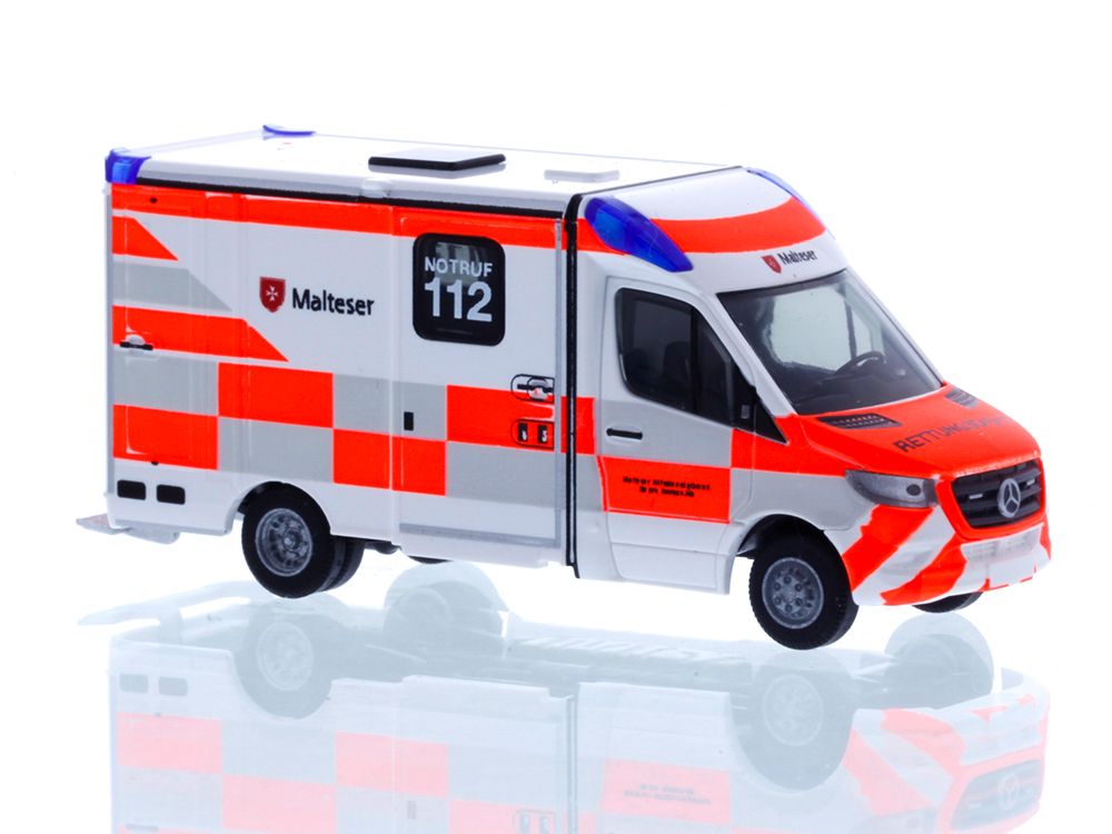 76148 MB Sprinter Strobel RTW ´18 Malteser