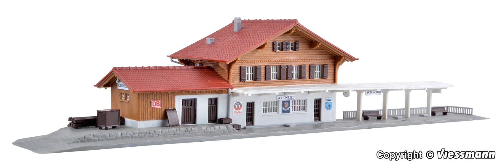 Kibri 37410 Bahnhof Schönried