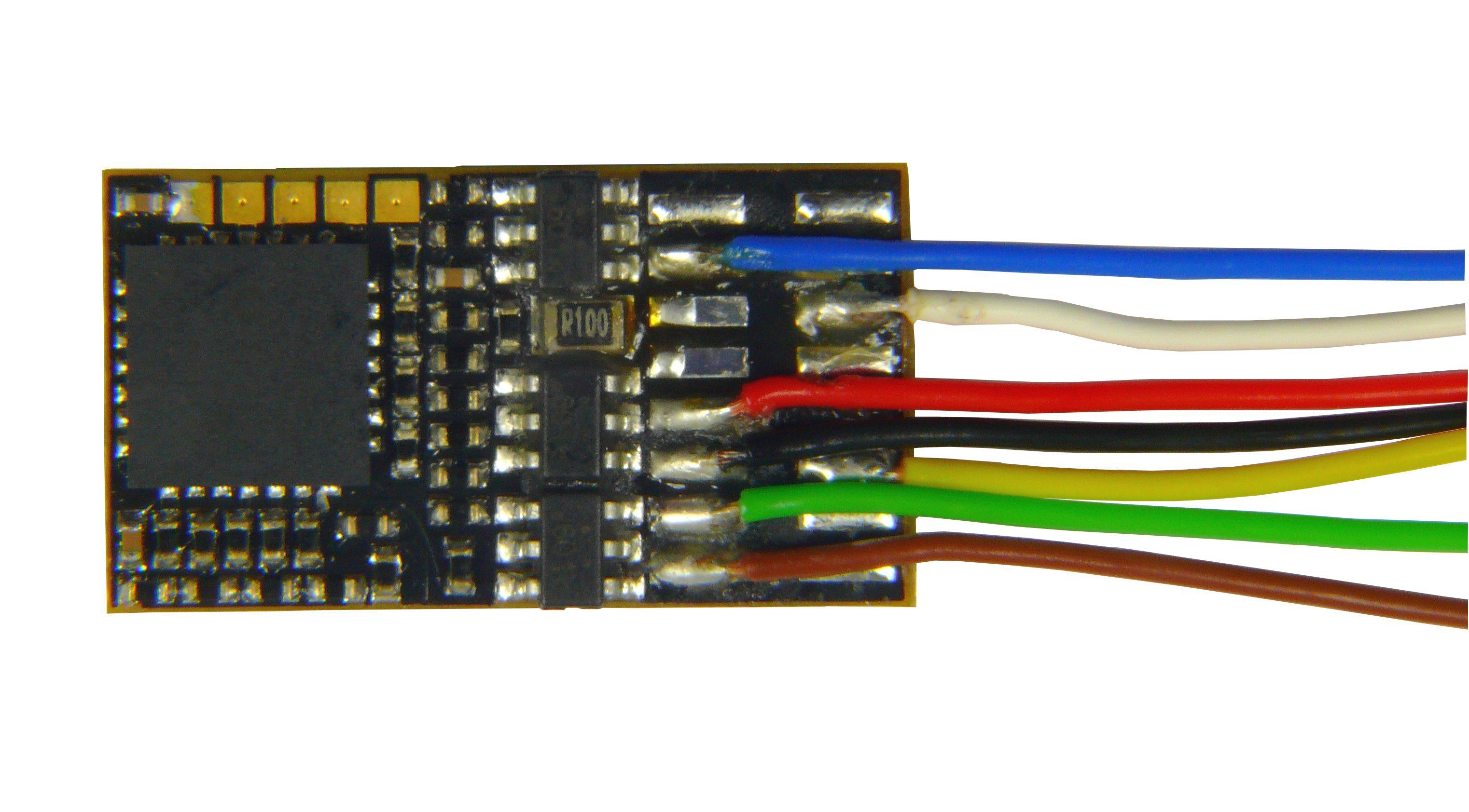 Zimo MX685 Funktionsdecoder mit 7 Drähten