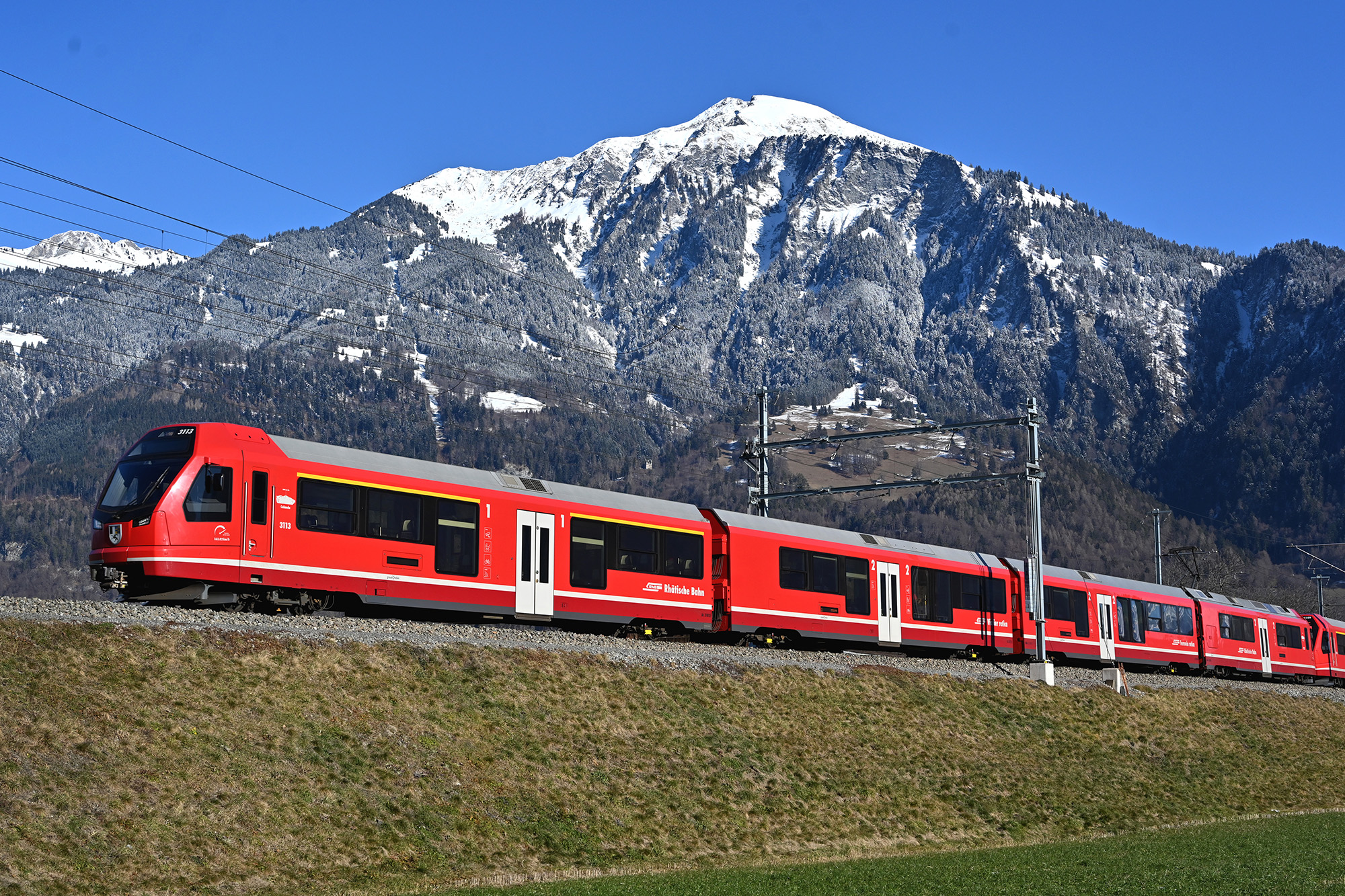 7445103 RhB Triebzug ABe4/16 3113 Calanda Ep6 AC