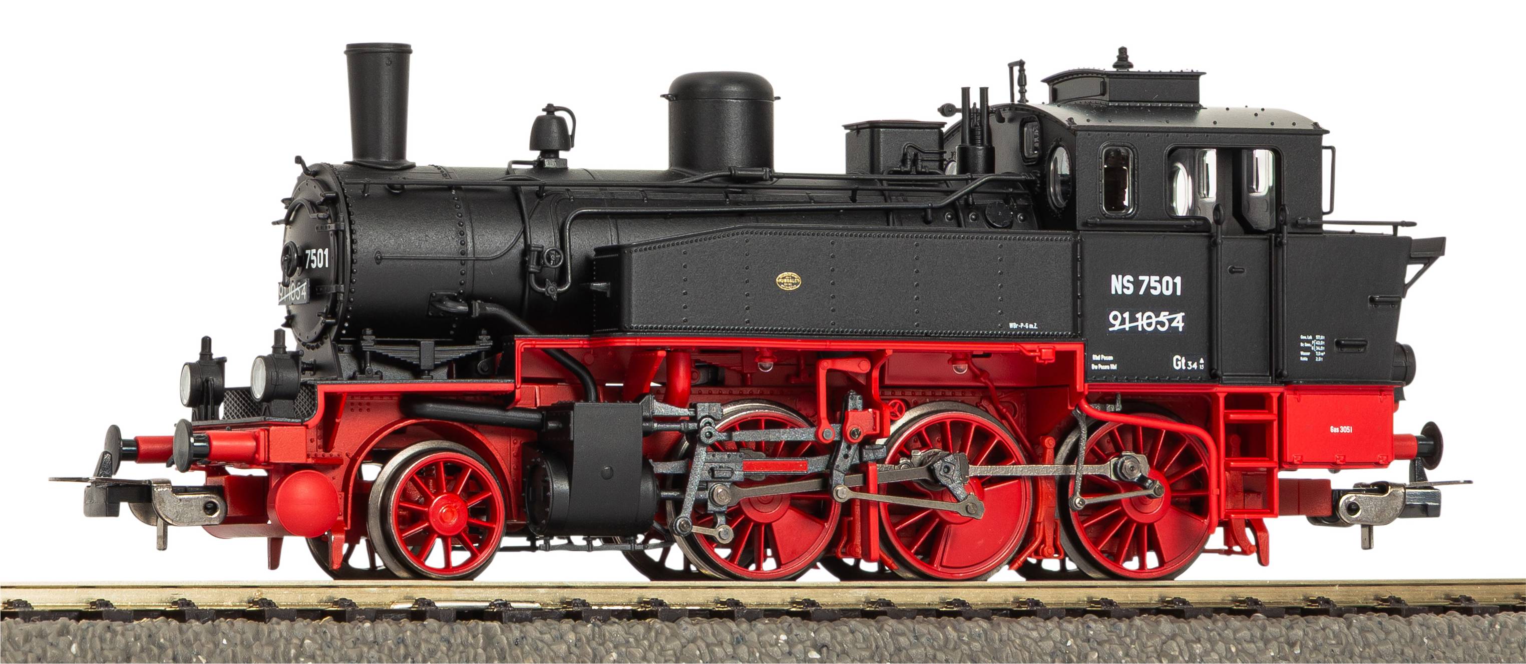50748 NS Dampflok Rh 75 ex BR 91 Ep. 3 AC