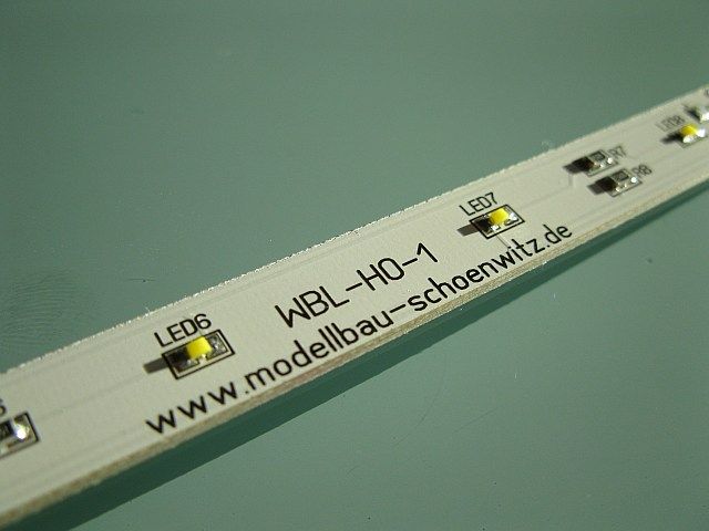 50090 LED Waggonbeleuchtung warmweiß H0 / TT
