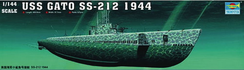 755906 USS GATO SS-212 1944