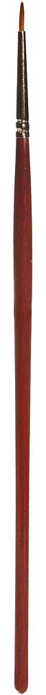 172103 Rundpinsel mit brauner Spitze