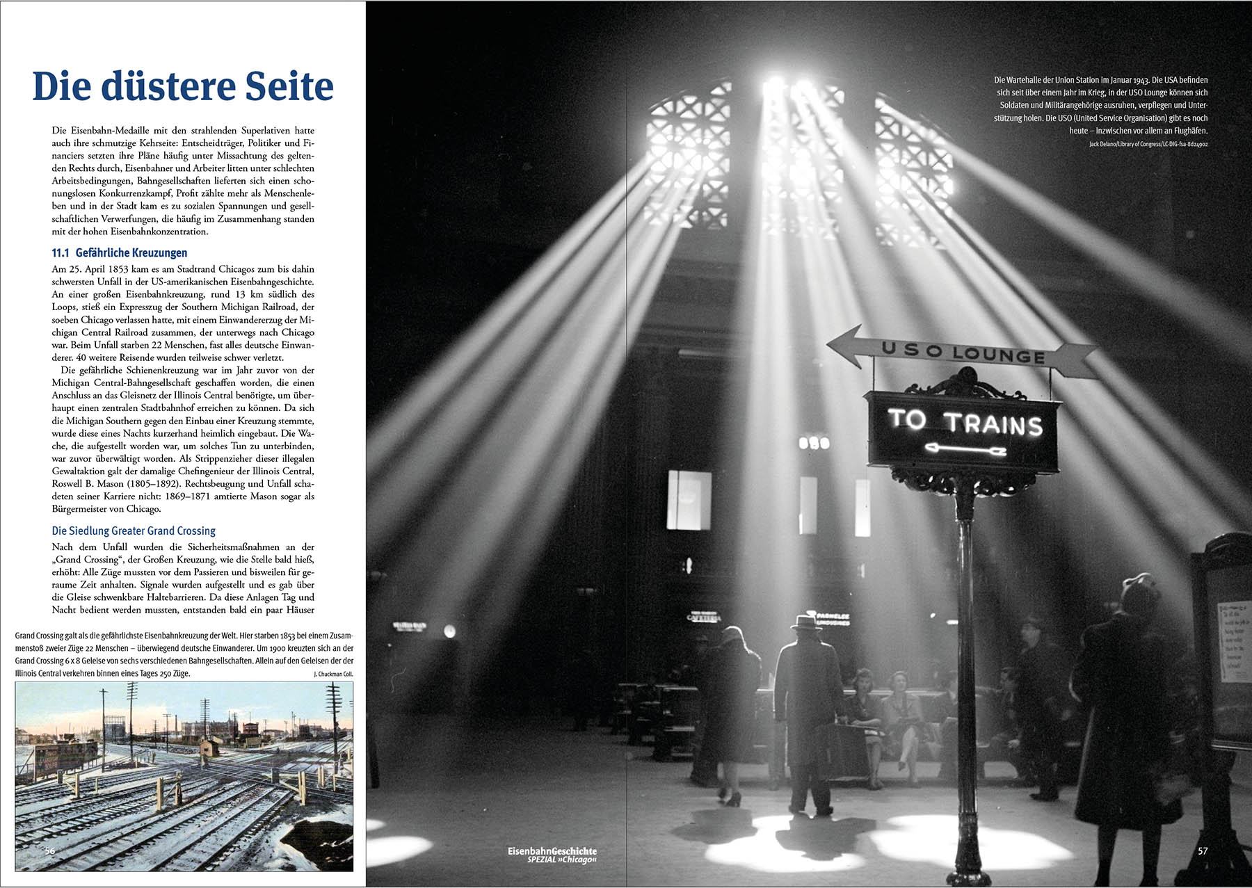 DGEG 59435 Eisenbahn Geschichte SPEZIAL Chicago