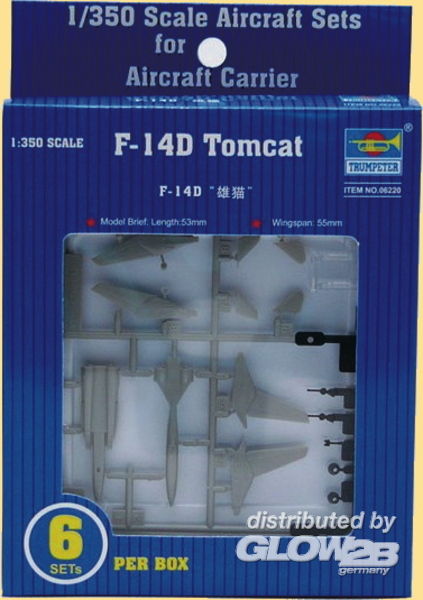 Trumpeter 756220 6x F-14D Tomcat