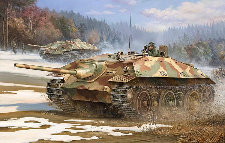 750383 Deutscher Panzer E-25 Entwicklungsfahrze