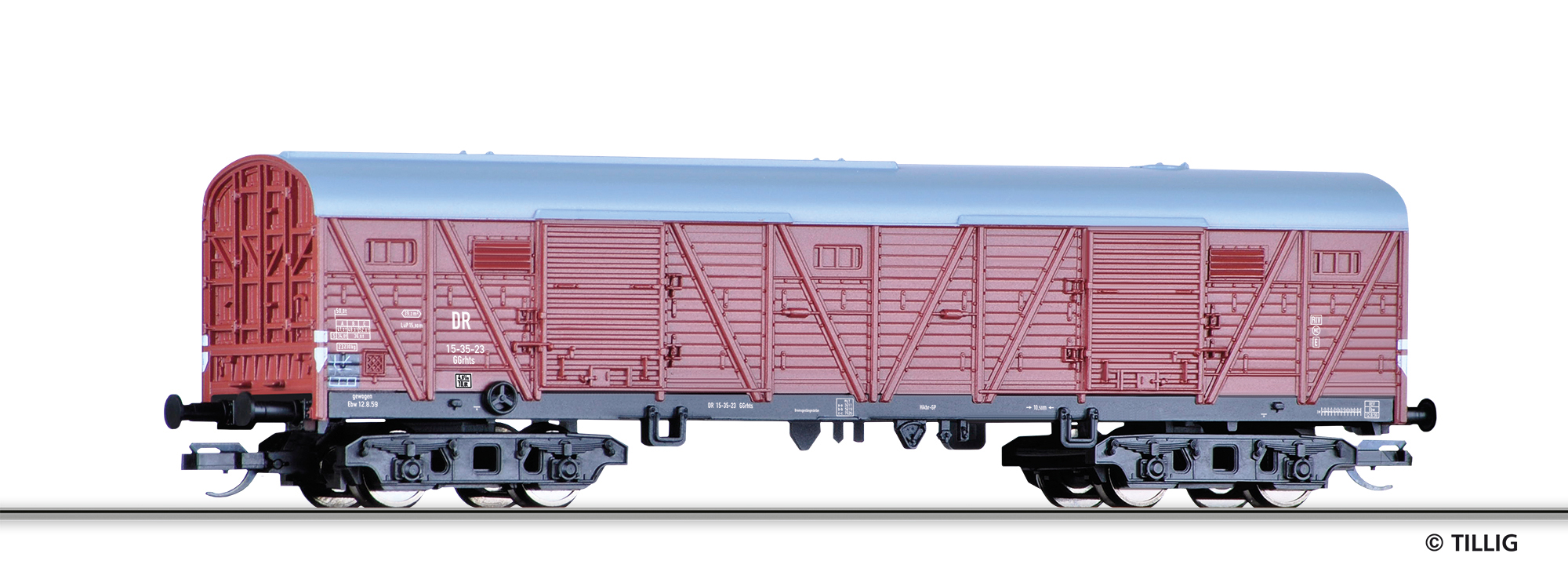 15118 DR gedeckter Güterwagen GGrhts Ep.3