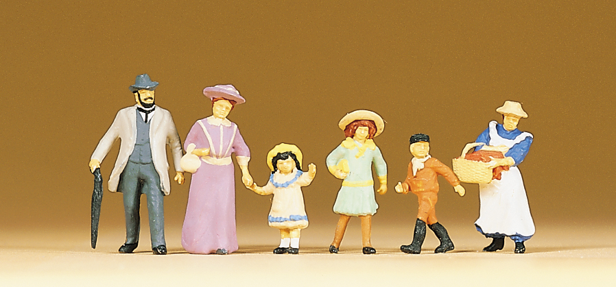 Preiser 12132 Familie. Um 1900