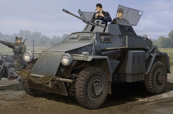 83816 Sd.Kfz.222 Leichter Panzerspähpanzer