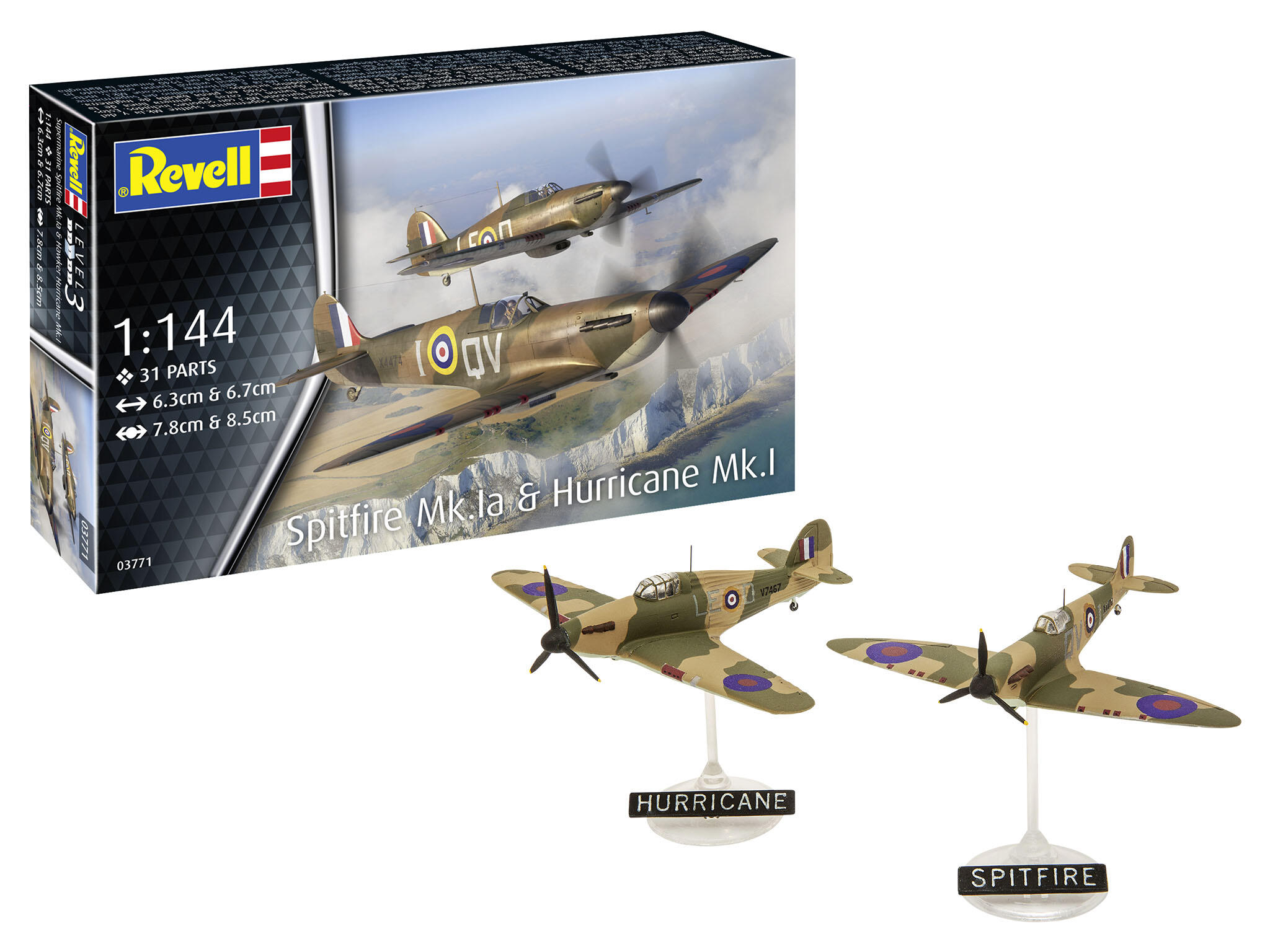 03771 Micro Wings: Supermarine Spitfire Mk.Ia