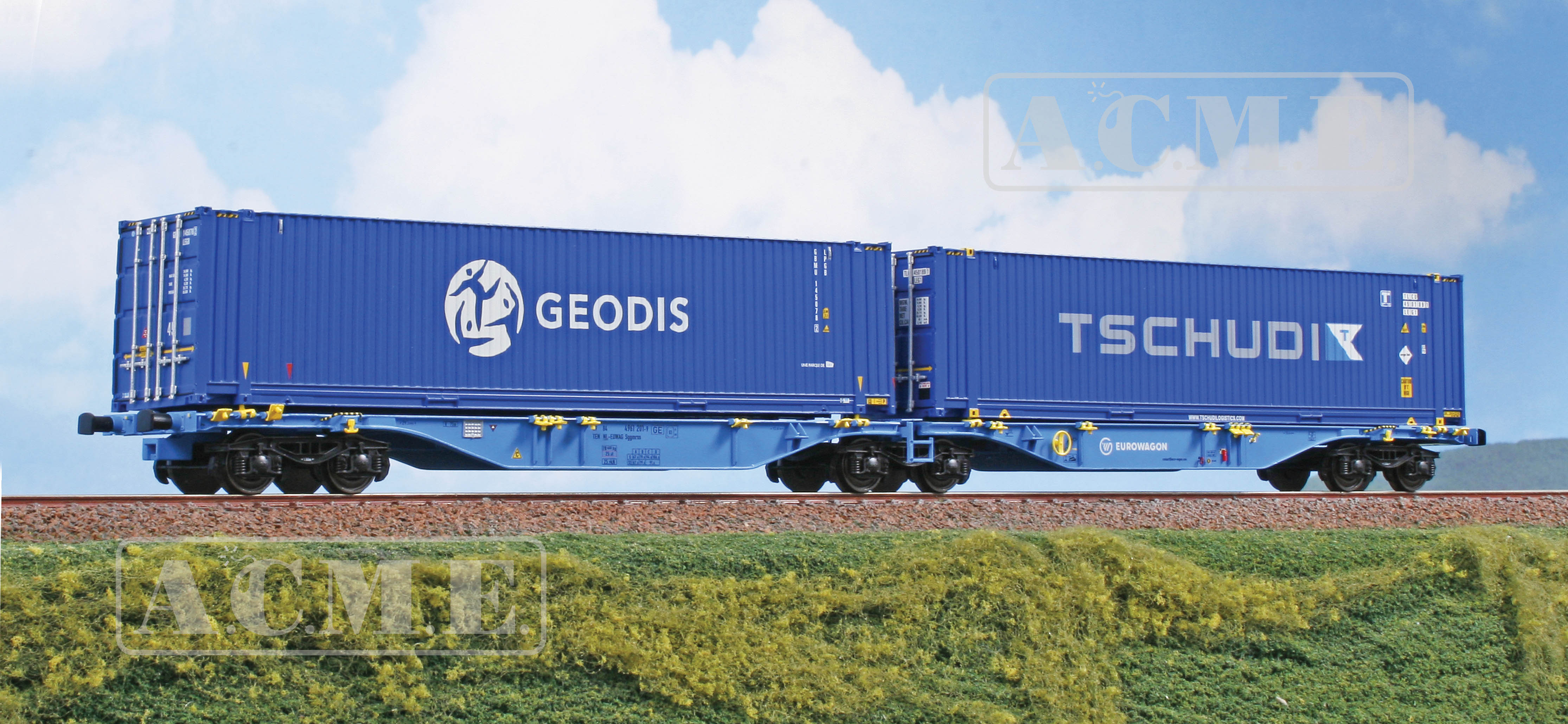 ACME 40399 Eurowagon Containerwagen Sggmrss 90 Ep.6