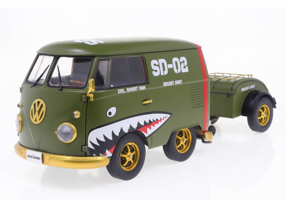 S1810901 VW T1 Kool Kombi & Hg. grün