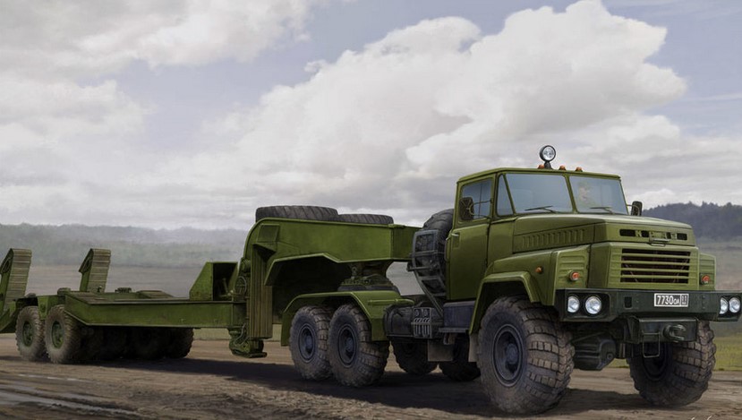 85523 Russian KrAZ-260B & CHMZAP-9990