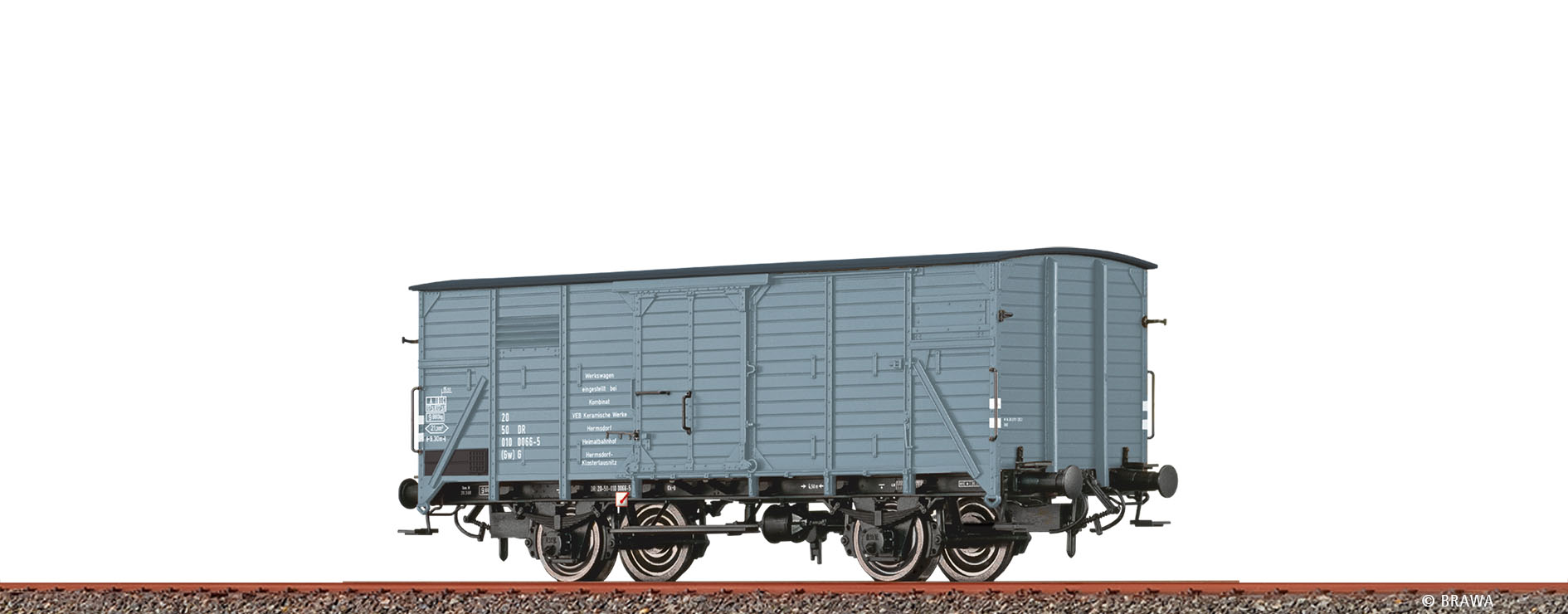 Brawa 51311 DR Güterwagen G10 Ep.4