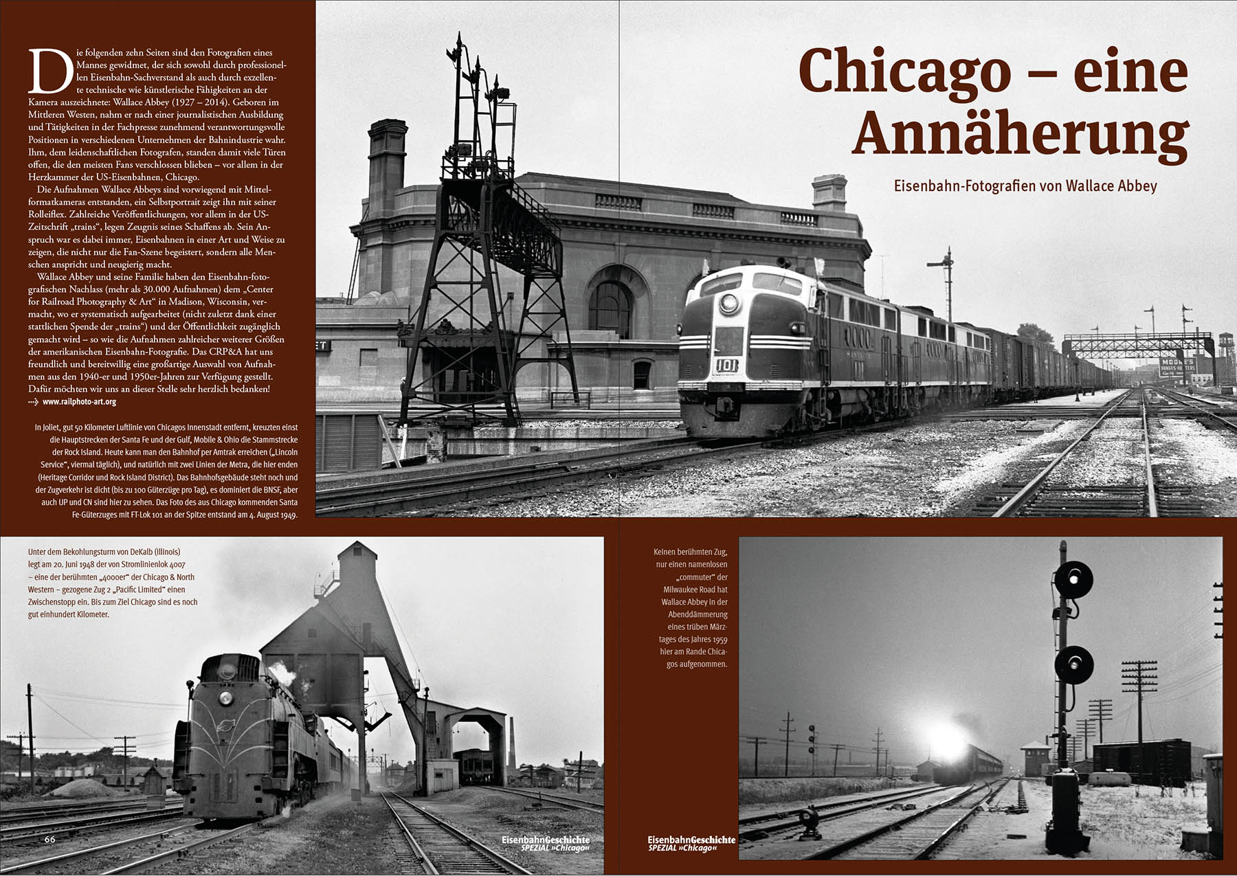 DGEG 59435 Eisenbahn Geschichte SPEZIAL Chicago
