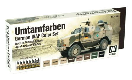 71159 Set: Umtarn-Set: NATO Tarnung, 8 x 17 ml