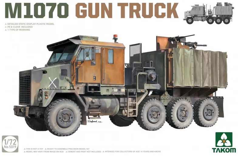 5019 M1070 Gun Truck