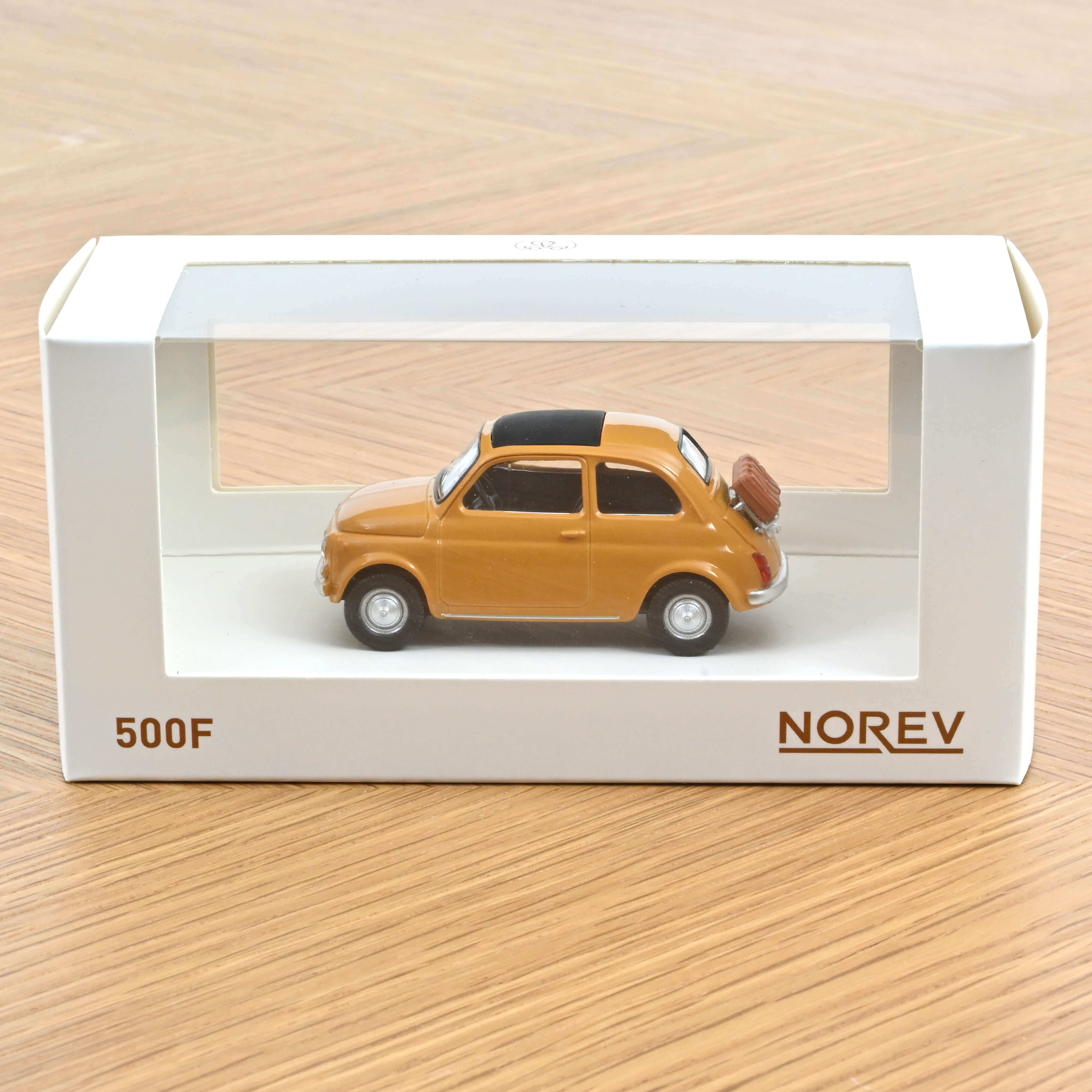 Norev 771204 JetCar: Fiat 500F gelb (1965)