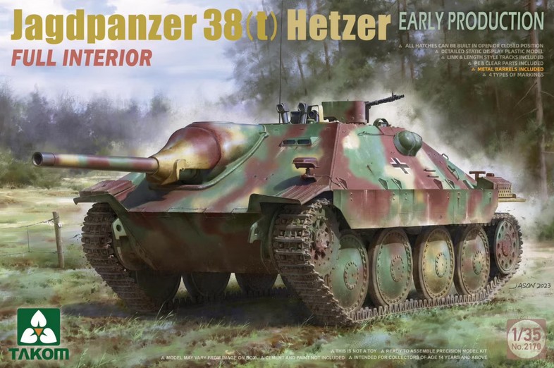 2170 Jagdpanzer 38(t) Hetzer Early Production