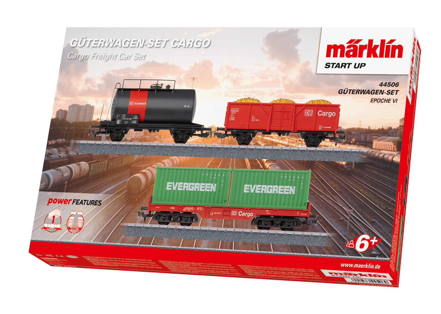 44506 Start up Güterwg.-Set "Cargo" 3tlg. Ep.6