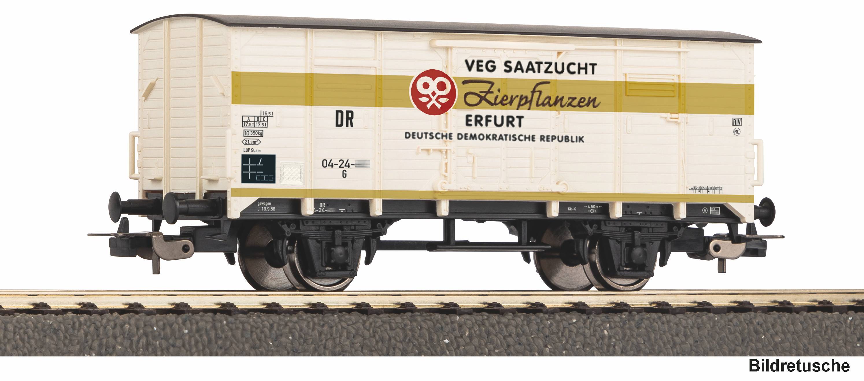 Piko 24555 DR ged. Güterw. G02 VEG Saatg. Erf. Ep.3