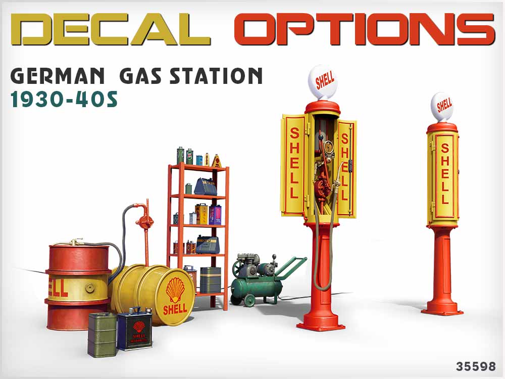 35598 Tankstelle 1930/1940