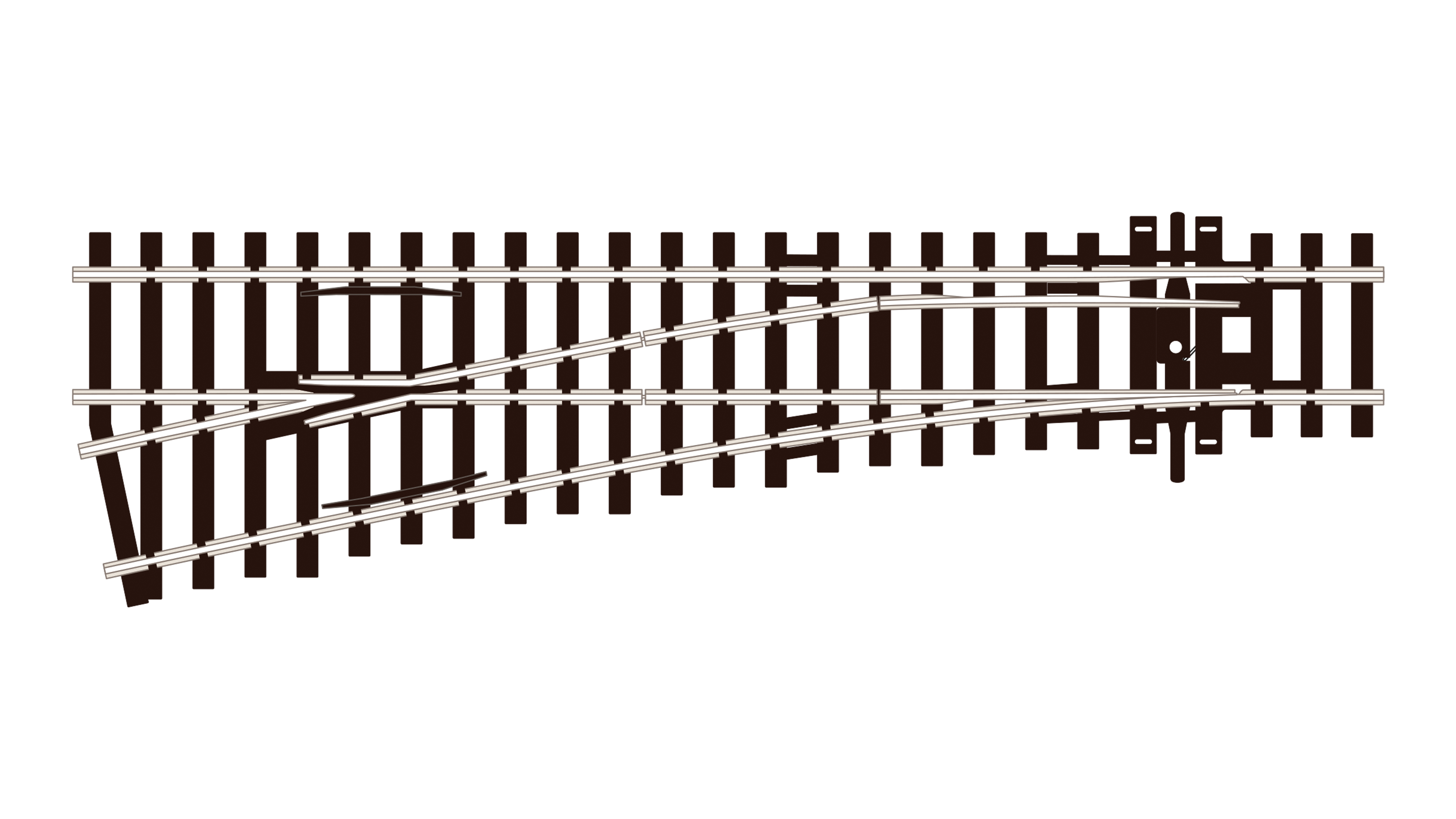 SL92 Weiche links  kl.Radius (1)