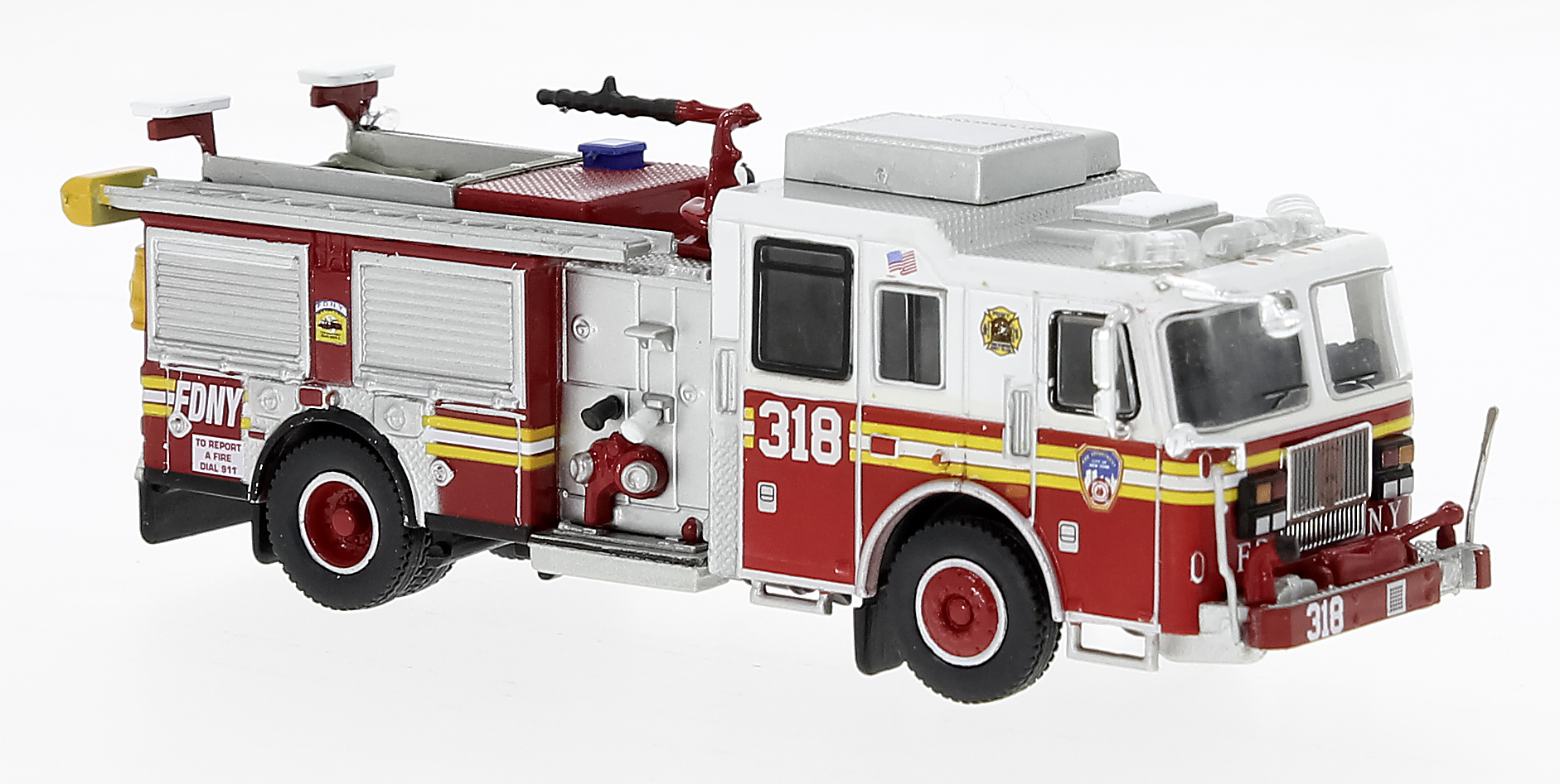 PCX870684 Seagrave Marauder II FDNY - Brooklyn E