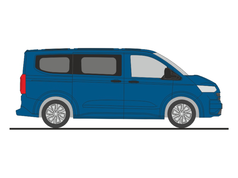 11734 VW T7 Caravelle mid blue met.