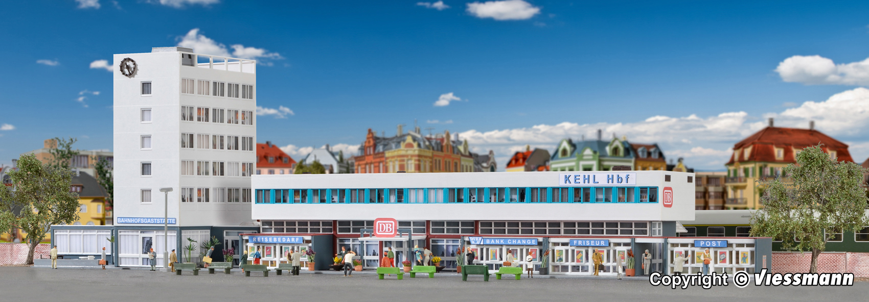 Kibri 39514 Bahnhof Kehl