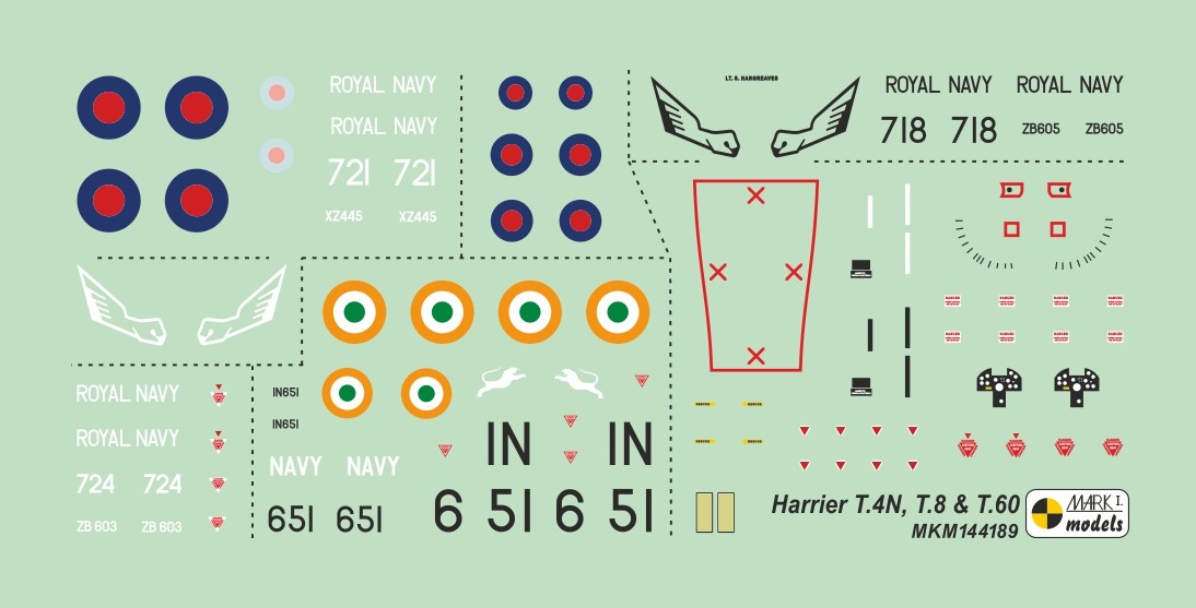 MKM144189 Harrier T.4N/T.8/T.60 'Naval Service'