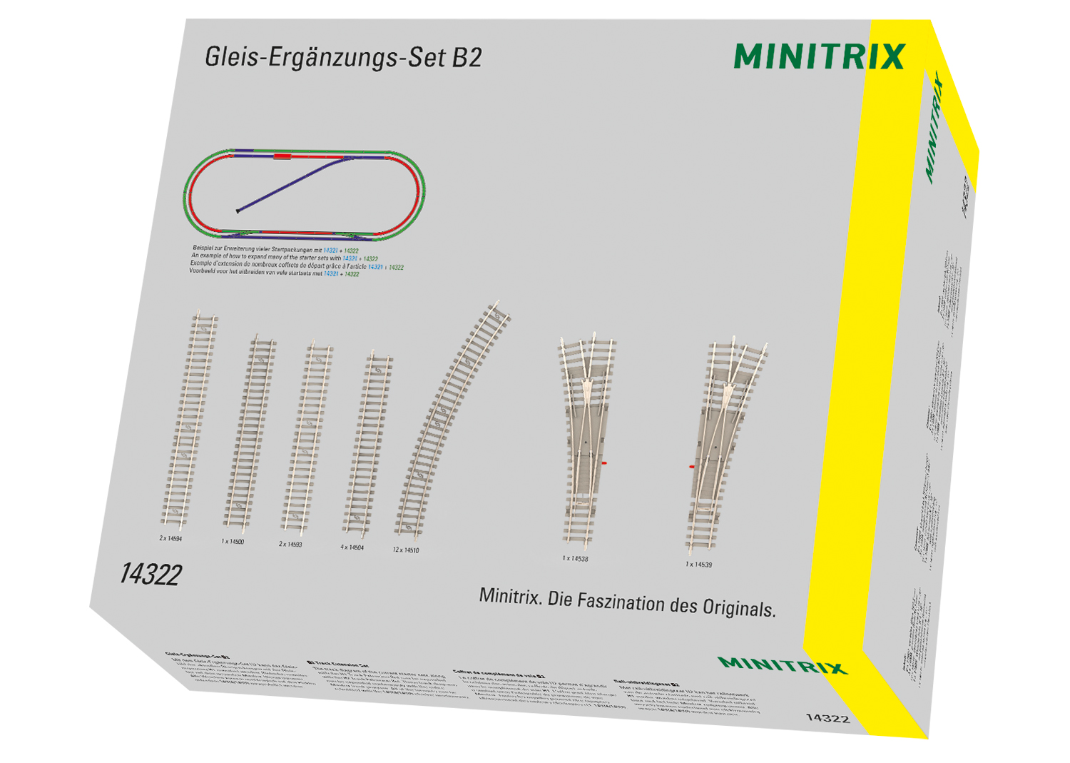 14322 Gleis-Ergänzungspackung B2