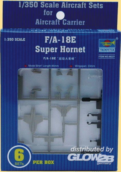 Trumpeter 756221 6 x F/A-18E Super Hornet