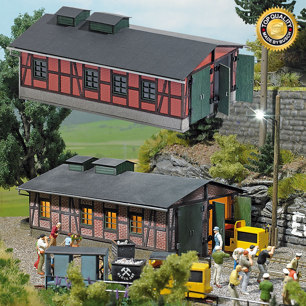 1475 Grubenbahn Lokschuppen