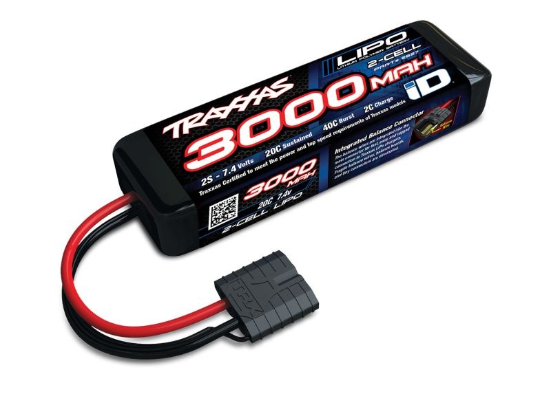TRX2827X LiPo Power Cell 3000mAh 7,4V 2s 20C