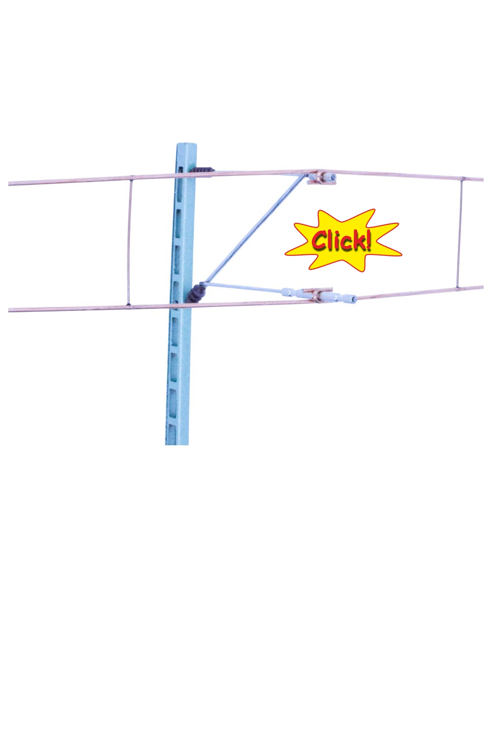 1817 Fahrdraht verkupfert 0,7 x 200 mm Click