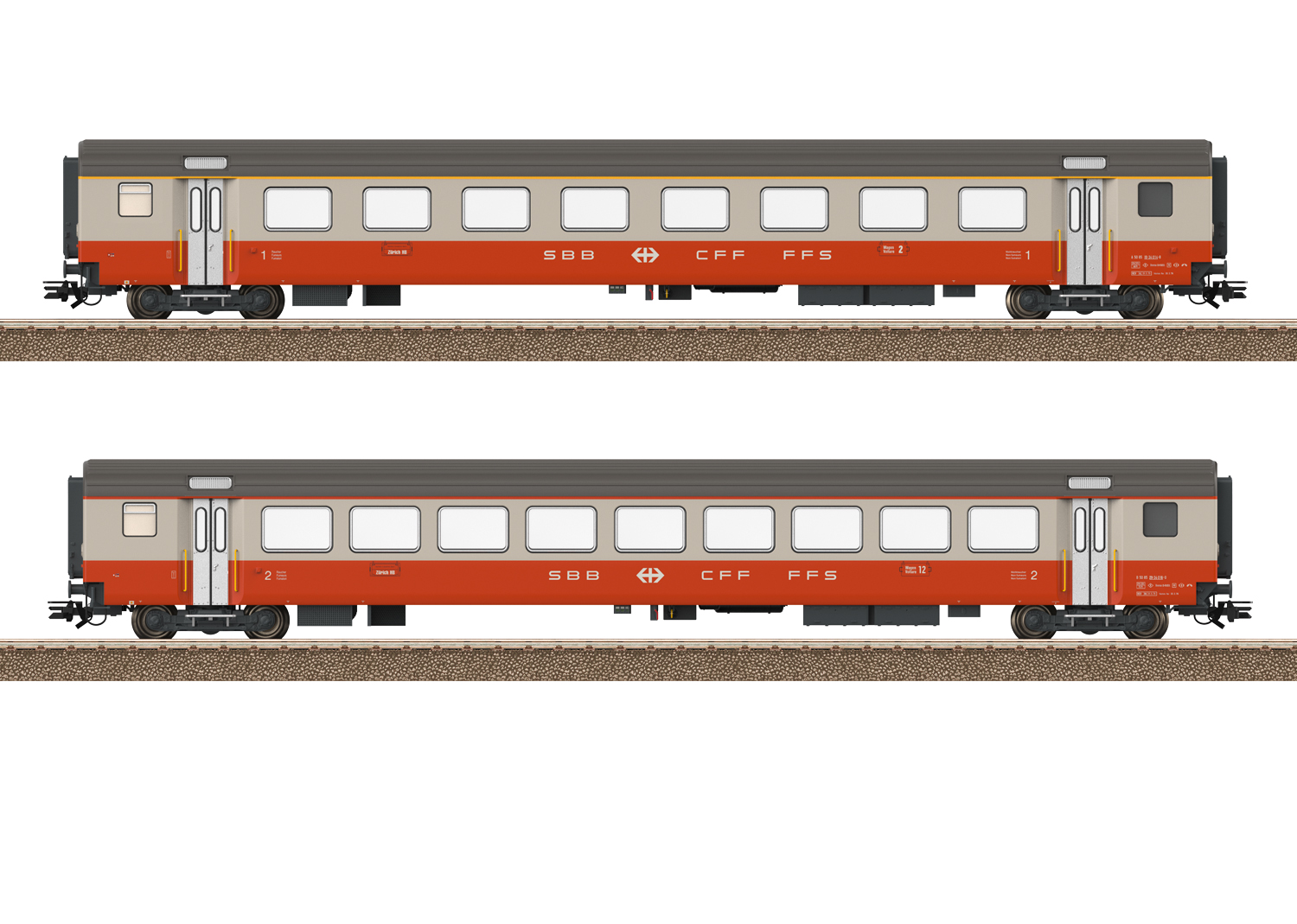 23691 SBB Personenwg.-Set 2tlg Swiss-Expr. Ep4