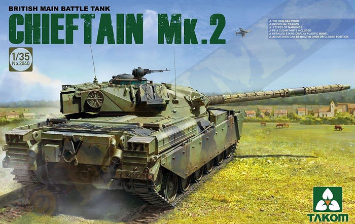 2040 British main Battle Tank Chieftain Mk.2