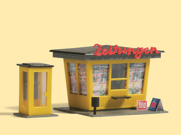 12340 Zeitungskiosk mit Telefonzelle