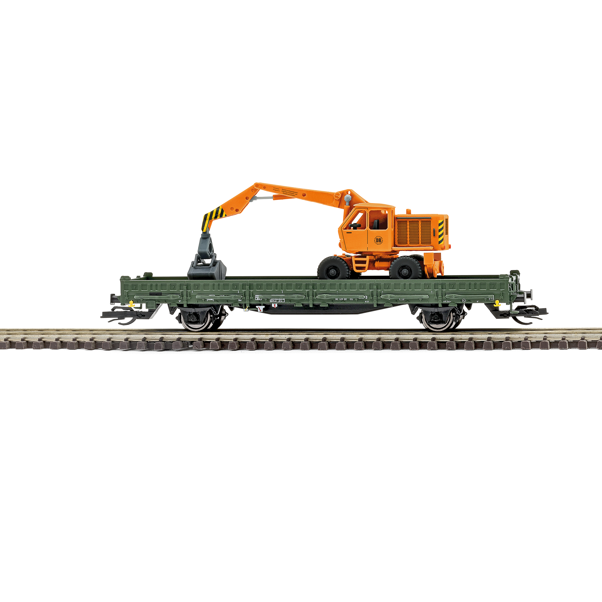 31516 DR Flachwagen Ks mit Bagger Ep.4