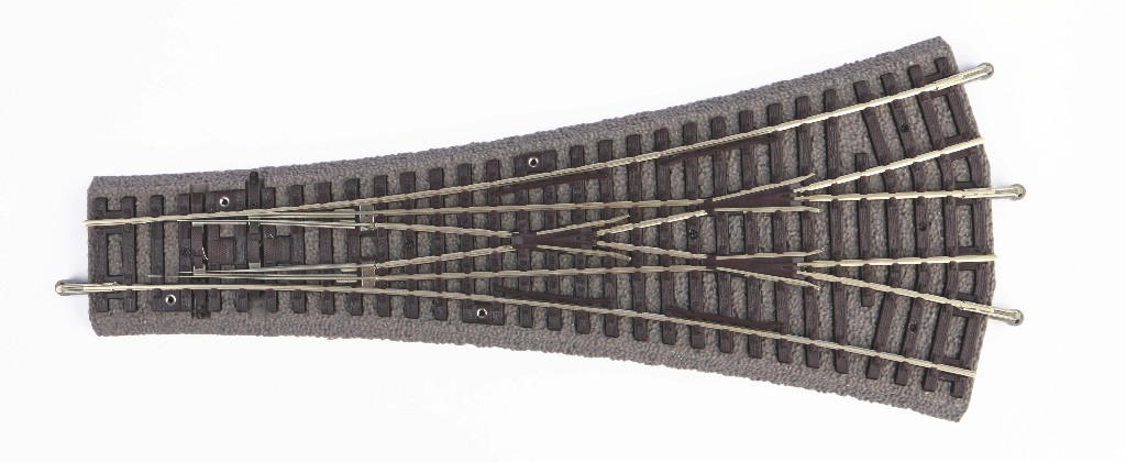 55425 3-Weg-Weiche mit Bettung