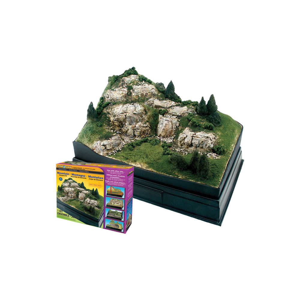 WSP4111 Bergdiorama-Bausatz
