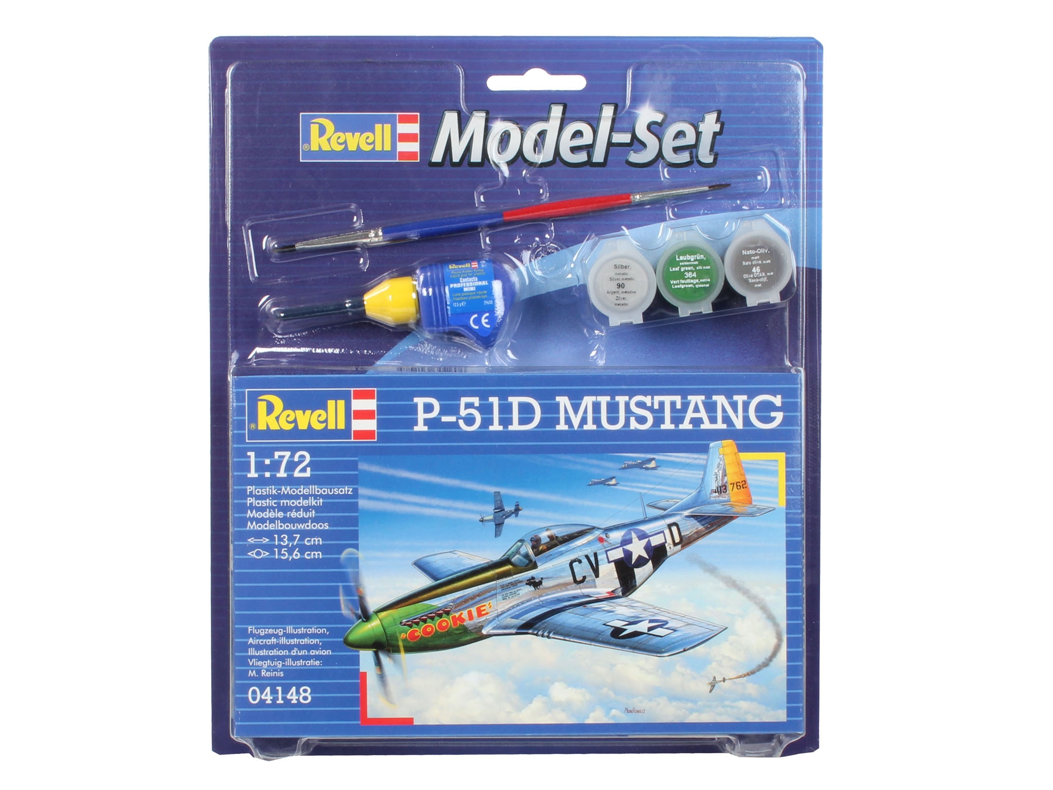 64148 ModelSet: P-51D Mustang