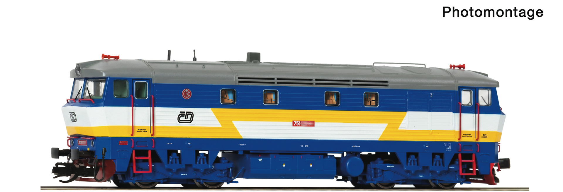 7380039 DC Diesellok 751 372-4 Ep.5 - COLLECTOR