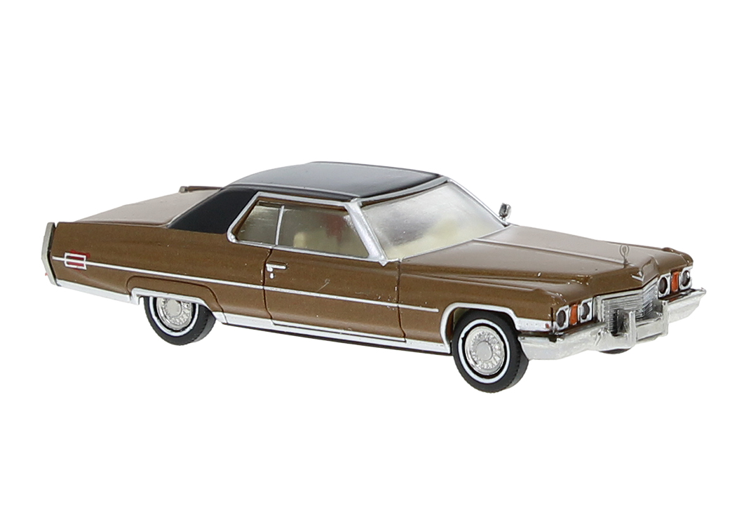 18130 Cadillac de Ville Coupe braun met.