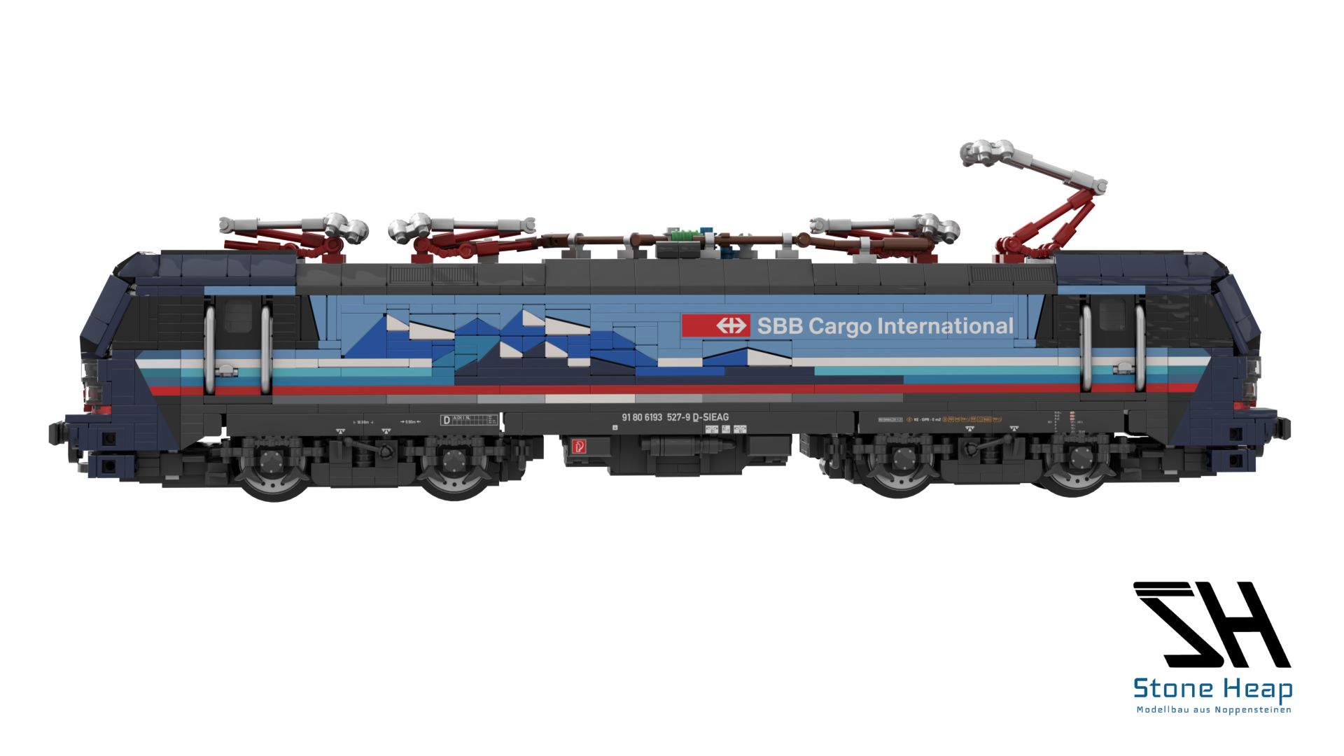 STONE HEAP SH-3015 BR193 SBB Cargo International Vectron