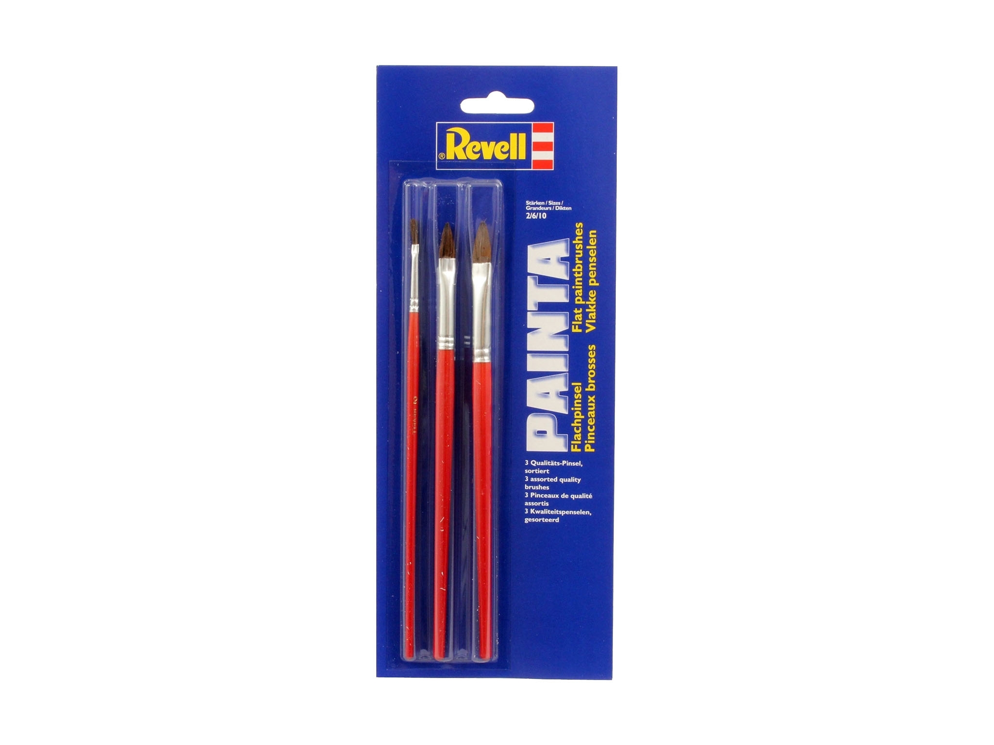 29610 Flachpinsel Set 3-tlg