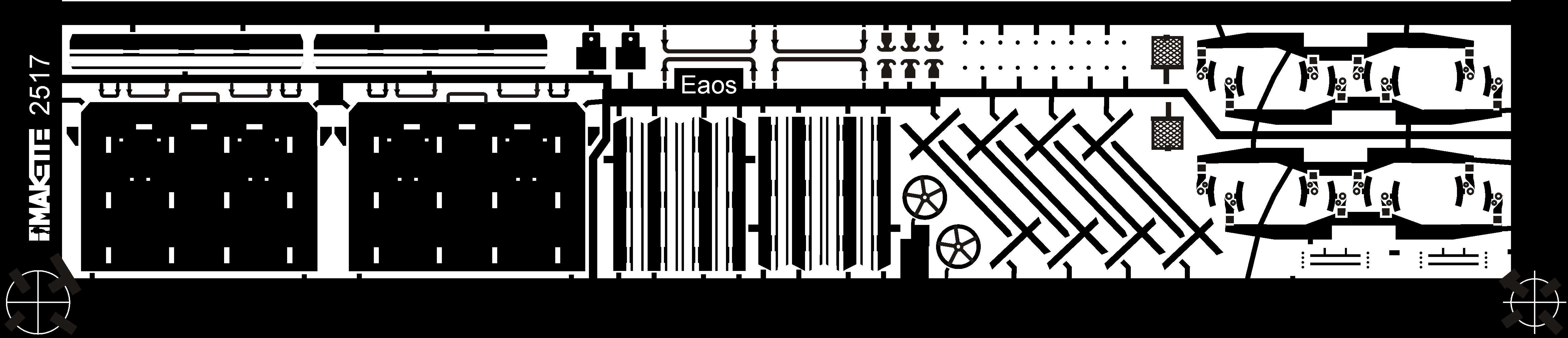 Makette 2517 Ätzplatte Eaos
