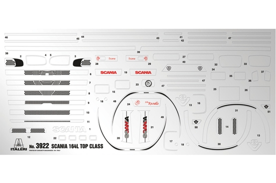 Italeri 3922 Scania 164L Topclass